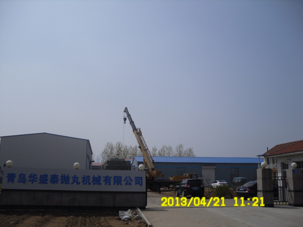二手钢结构抛丸机价格_通过式抛丸机厂商代理_二手550扎钢机