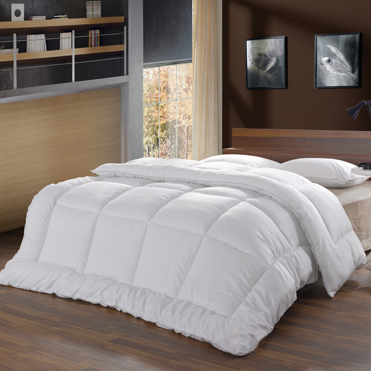 南通货源 磨毛压花白被子 厂家直销 被子批发 现