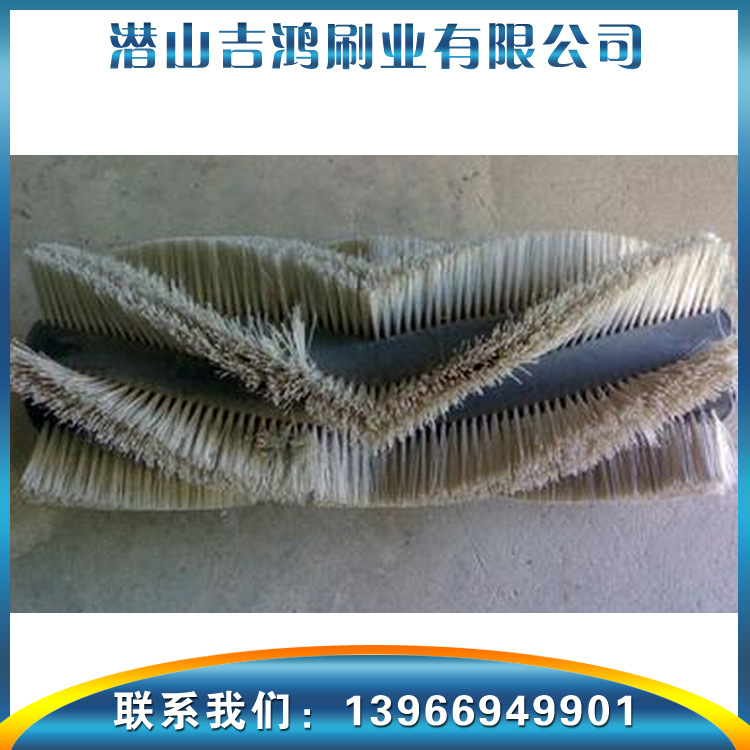 【质量保证】供应工业清洗除尘毛刷辊 不同规格尼龙毛刷辊定做