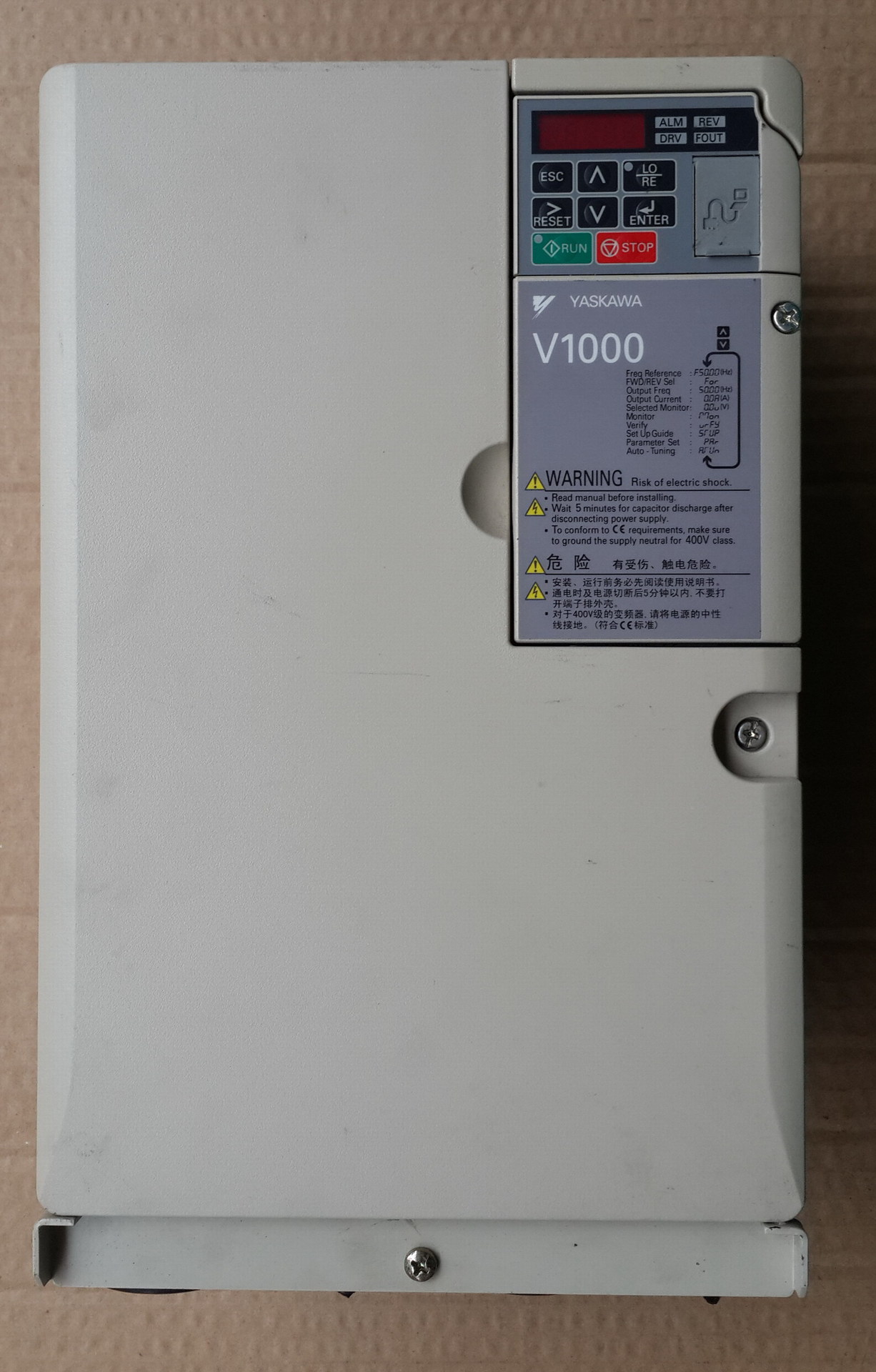 V1000变频器CIMR-VB4A0031FBA