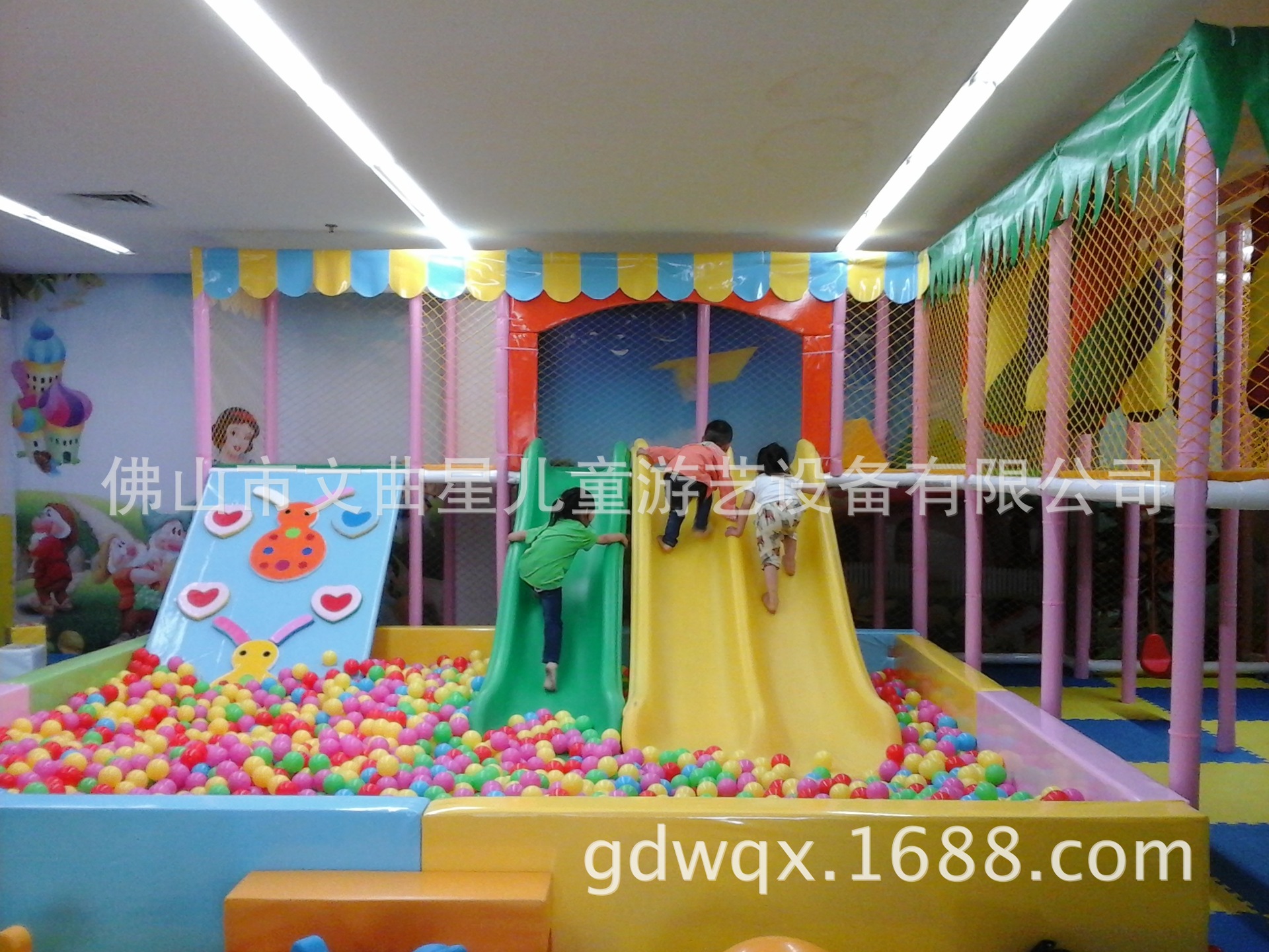 室内儿童乐园设备 儿童游乐园加盟 儿童淘气堡