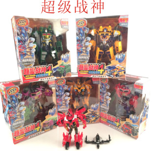 新6款混变形金刚4机器人超变战神擎天柱系列儿童组装玩具.