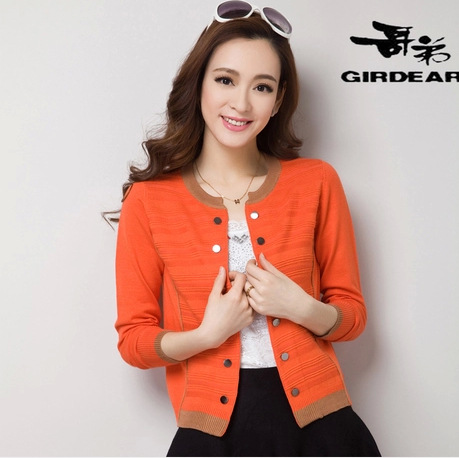 哥弟正品女装2014新春款5折代购阿玛施开衫哥