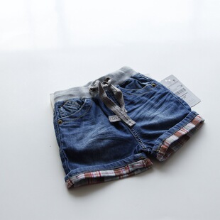 童裤-2014<em>外贸</em>童装 夏款儿童<em>牛仔短裤</em> <em>韩版</em>男