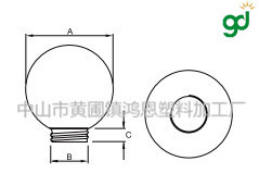 圆螺罩图纸