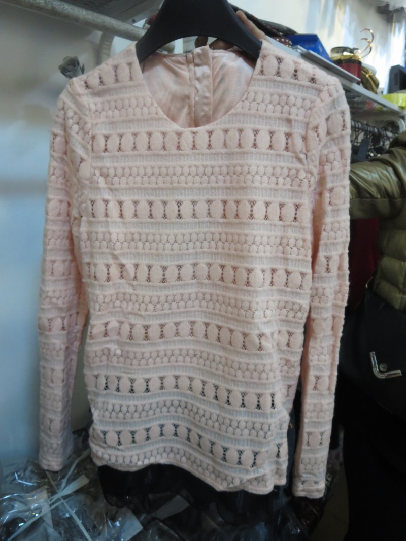 欧洲站 2014<em>春季</em>新款<em>女装</em>短款甜美<em>上衣</em> 图片_