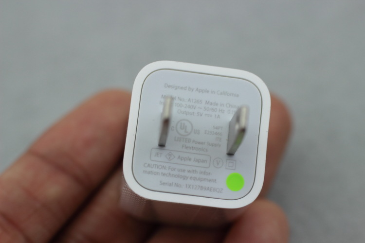 适用于苹果iphone原装充电器 5s原装绿点充电器 a1265/1385充电器