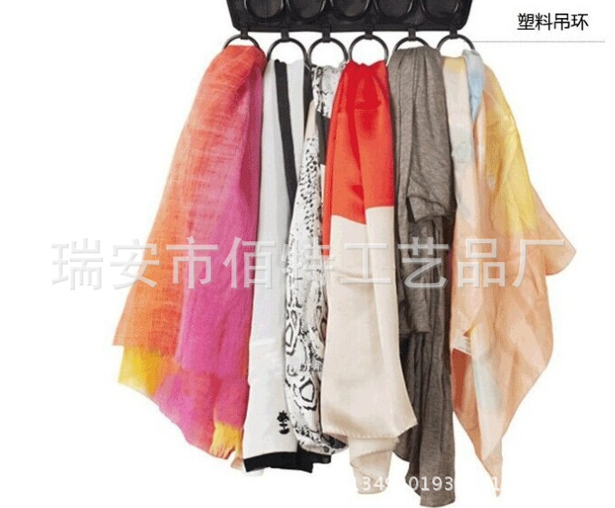 hanging scarf organizer 小礼服挂丝巾围巾 领带收纳架