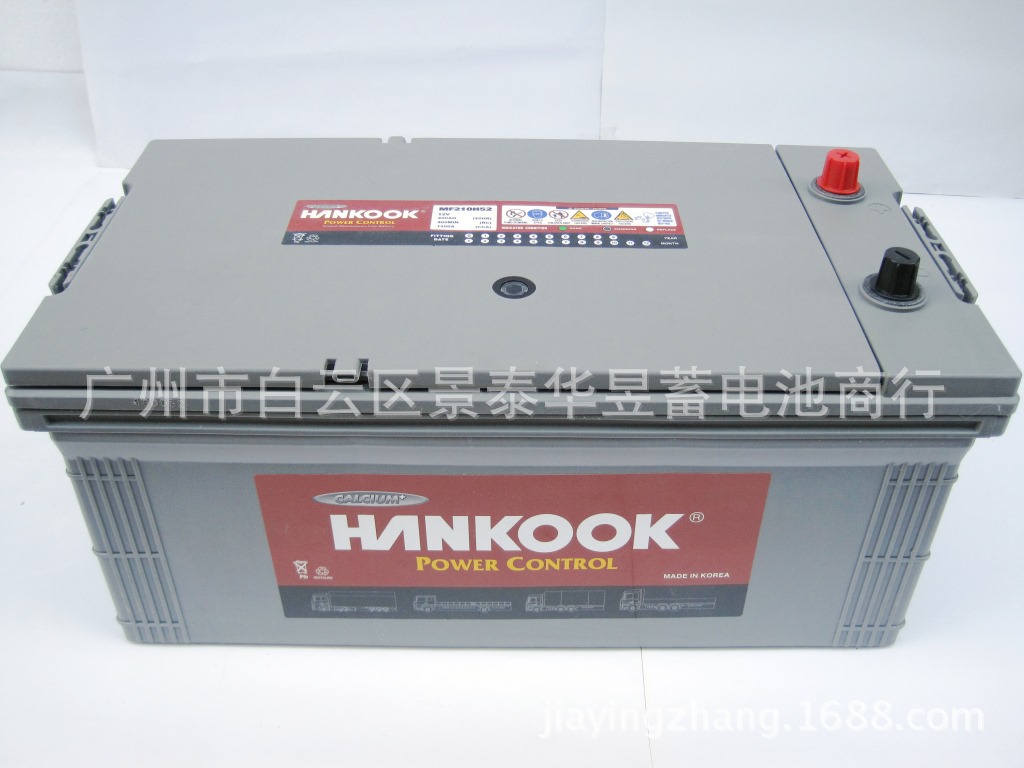 hankook mf210h52 (韩国原装进口韩泰)12v/200ah蓄电池