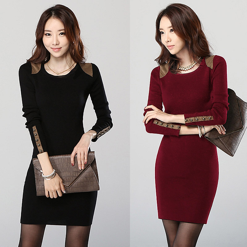 <em>毛衣</em>女<em>长款打底衫</em>秋冬装新款韩版外套女装针织