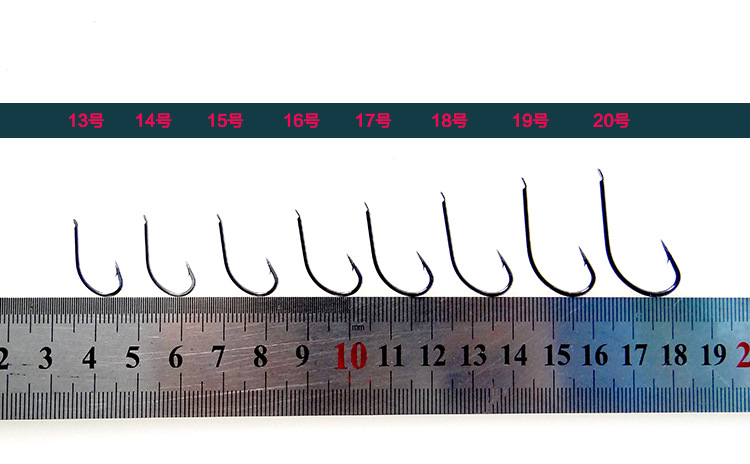 正品"丸世"进口鱼钩钍淝富钩 有倒刺歪嘴钓鱼钩 渔具垂钓用品