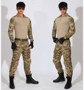我是特种兵之火凤凰美军青蛙紧身衣cp战术迷彩裤作训特战护具套装
