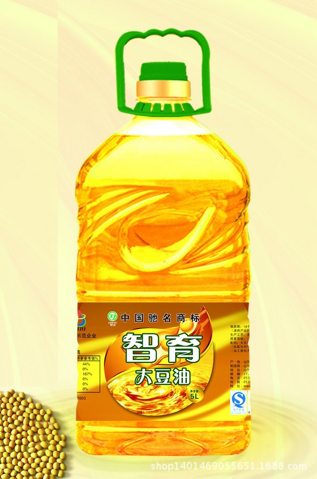 智育大豆油 廠家批發(fā)食用油 一級大豆色拉油 餐飲用油 OEM