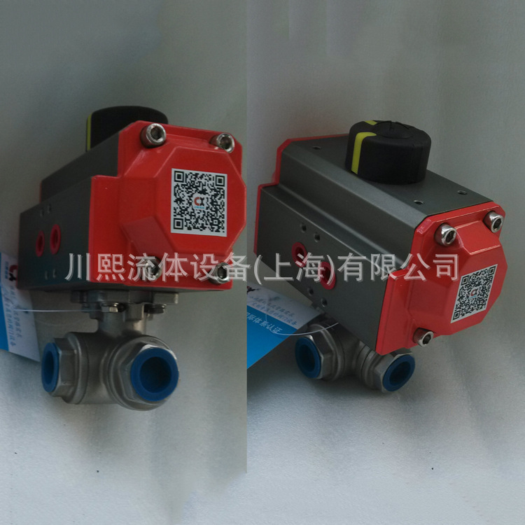 气动阀-球阀三通螺纹内系统连接CF8宅邸【川材质图纸气动楚留香图片