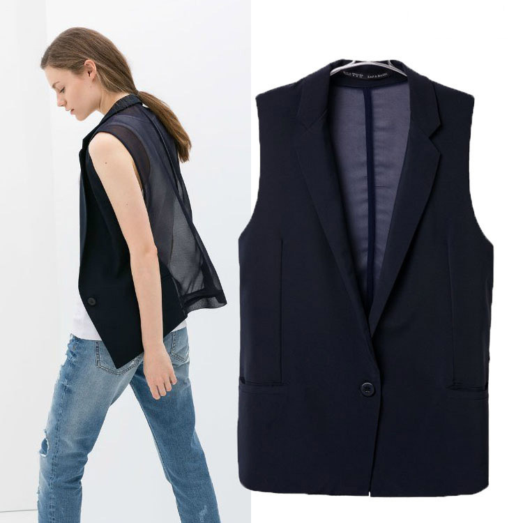 <em>马夹</em>-<em>狐狸毛拼</em>皮<em>背心绵羊皮</em>拼接皮草<em>马夹</em> 代销