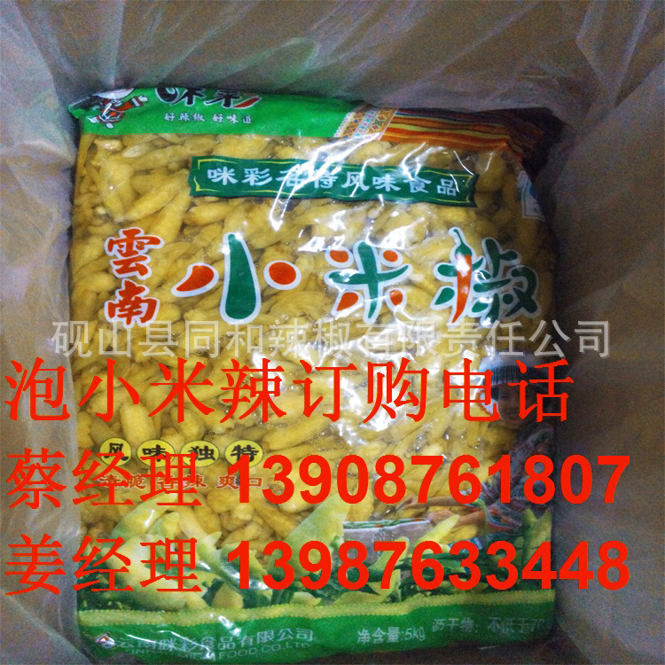厂家大量供应特级腌制小米辣,腌制红米辣,腌制小黄姜-量大优惠