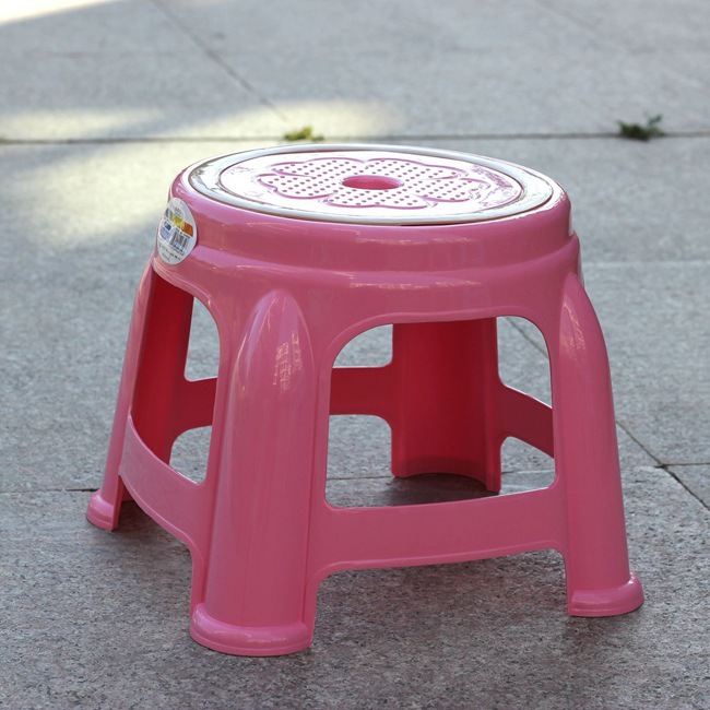 厂家直销 塑料凳子批发 儿童小圆凳 加厚防滑双色 幼儿园小凳子