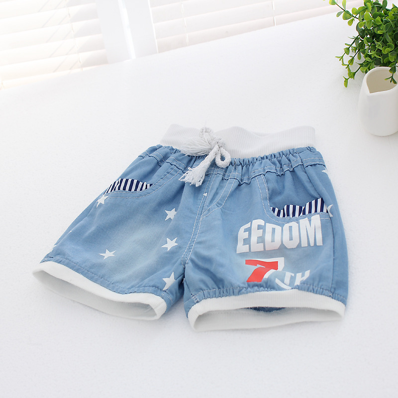 2014夏季新款童装批发 韩版可爱<em>英文</em>字母<em>短裤</em>