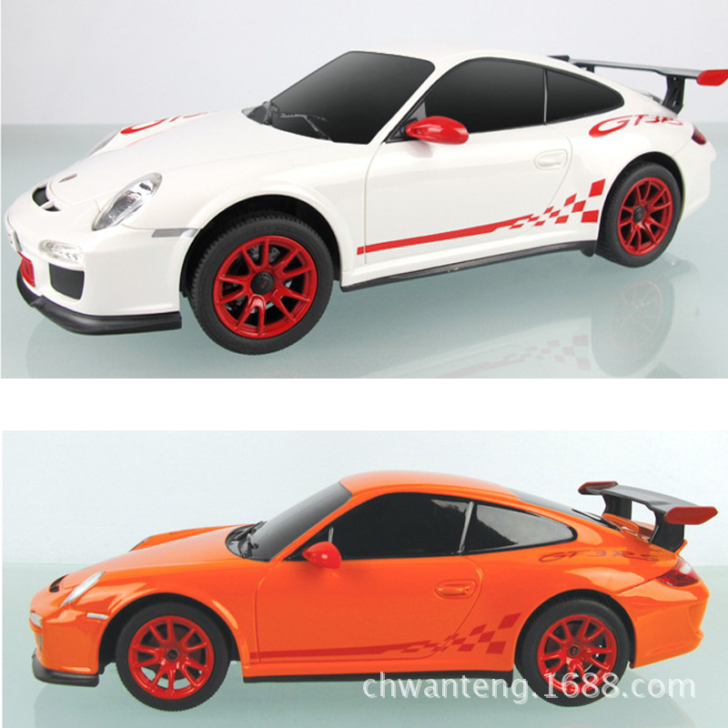 正品星辉车模四通1：24,保时捷,GT3,911,儿童无线遥控模型玩具车