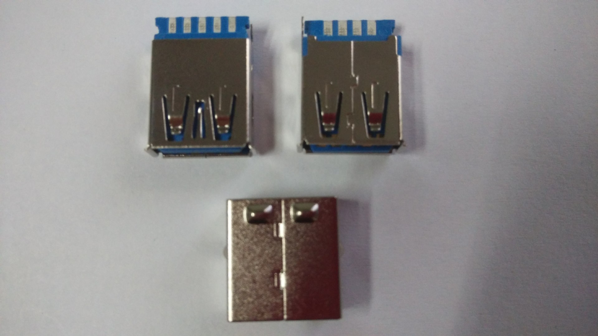 USB3.0 A母焊線加護套