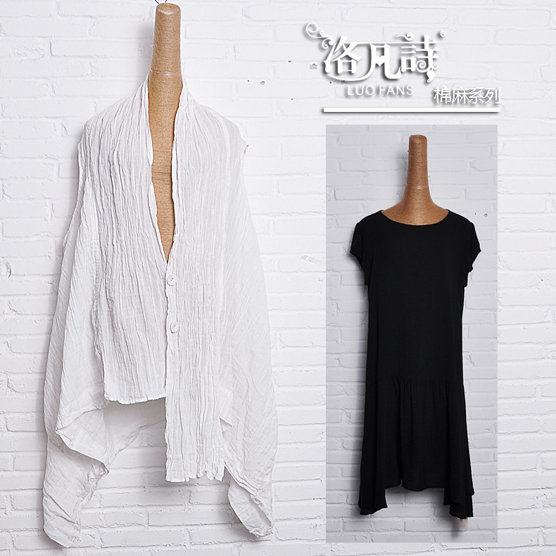 6厂家直销 夏季新品女装不规则下摆两种<em>穿法马</em>