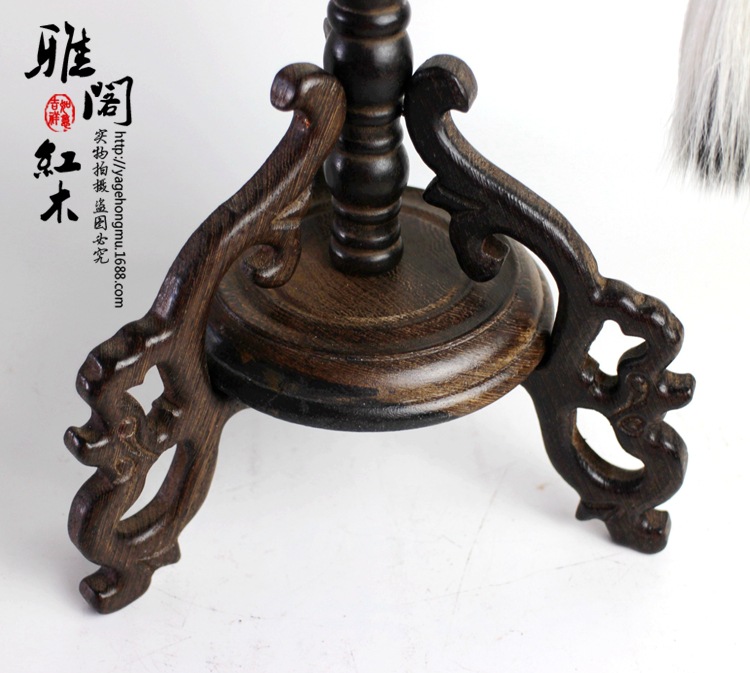 红木笔架,鸡翅木笔架,12针毛笔架学生练习笔架,厂家直销,混批