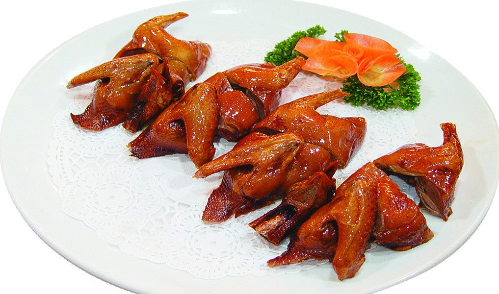 100%农家 纯粮喂养 四只精装 红烧熟乳鸽肉 包邮(赵家河牌)