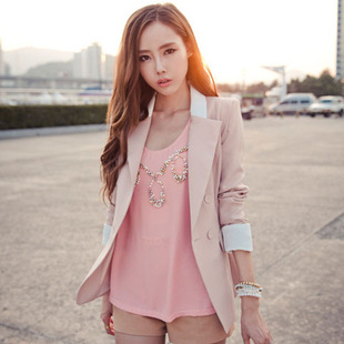 批发采购小<em>西装</em>-新春款韩版中<em>长款</em>小<em>西装</em>女修
