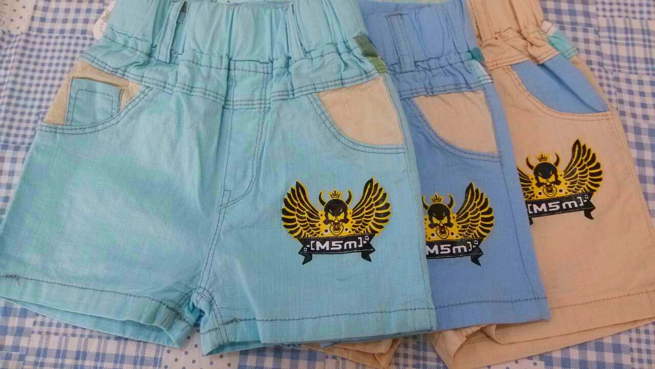 童裤-童装批发厂家直批麻棉时尚 <em>男童短裤</em> 夏装