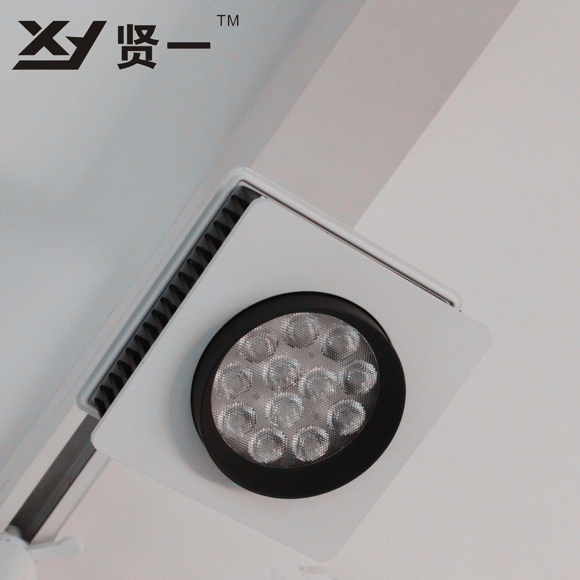 LED轨道灯 LED 科锐芯片 12wX2方形轨道灯 商照系列  量大从优 厂家直销