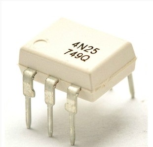 集成电路(IC)-直插 4N25 光耦合器晶体管输出 D