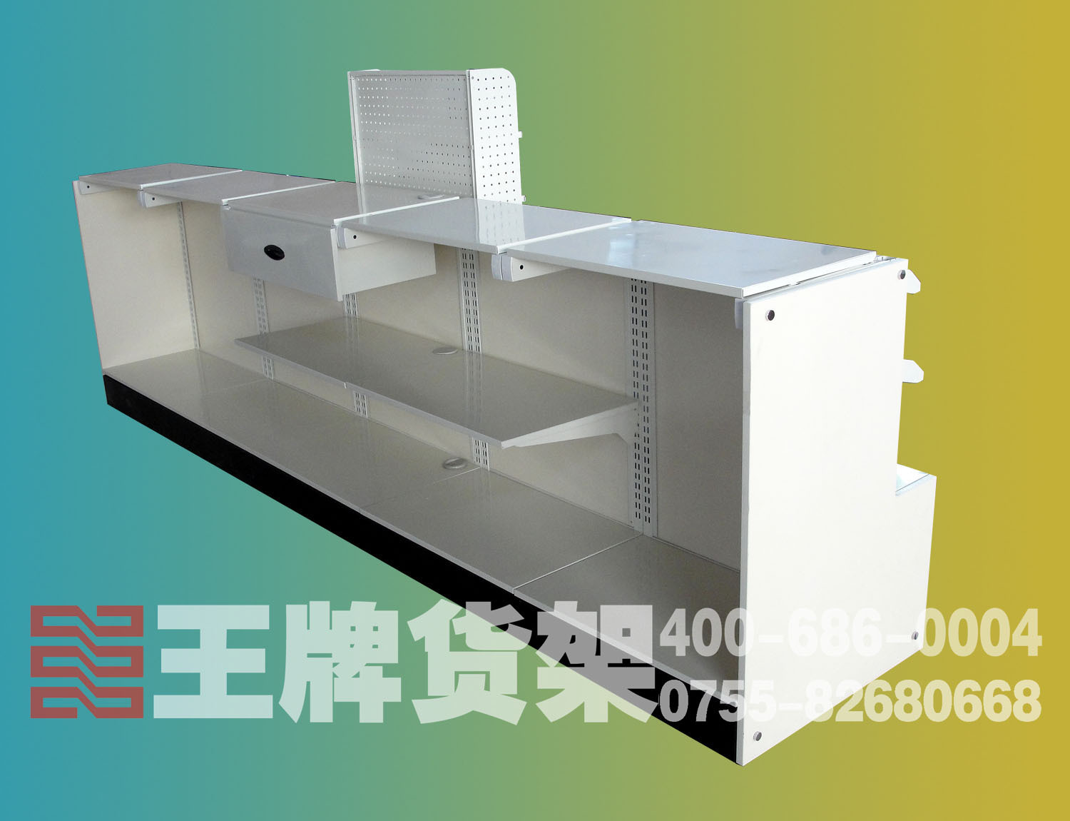 全钢收银台后部副本