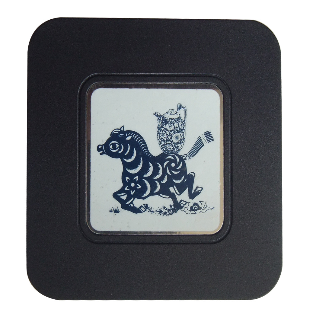 【供应 中国风杯垫 经典复古时尚 广告杯垫 塑料