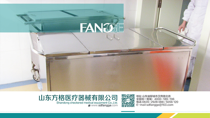 上海无菌回收车 方格订做医用回收车