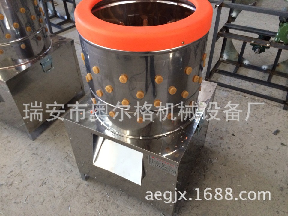豪华型55型家禽脱毛机 自动脱鸭毛机 拔鸡毛机 工作效率高