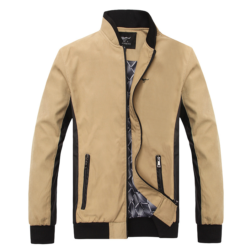 2014春季新款男士休闲夹克外套 时尚韩版男式