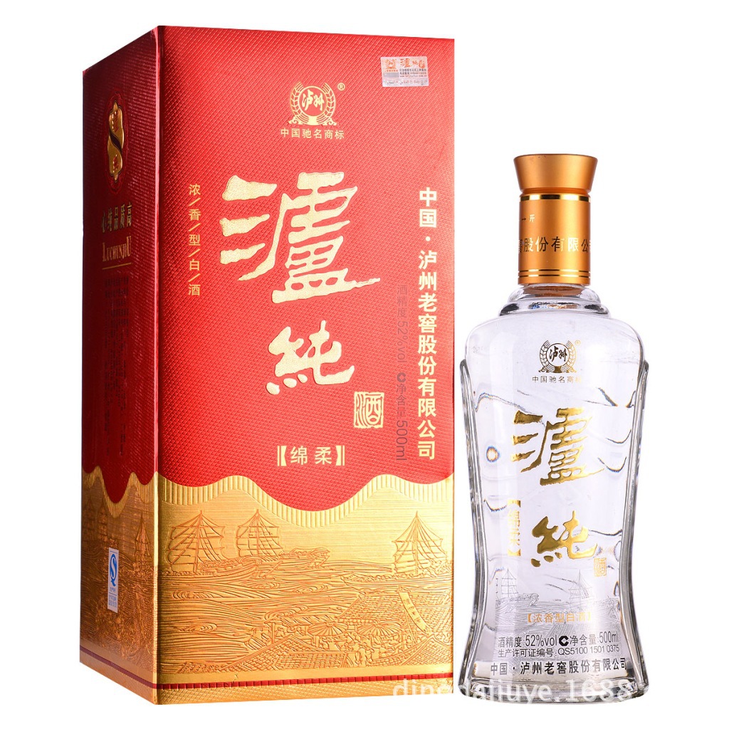 泸州老窖股份公司 低端酒白酒泸纯系列(盛世红典)婚庆专用酒