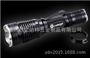 LED手电筒研发，设计，生产 工厂数控车床加工，手电筒外壳加工