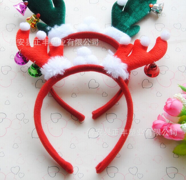 2.0一次成型无角头箍加独立羊角