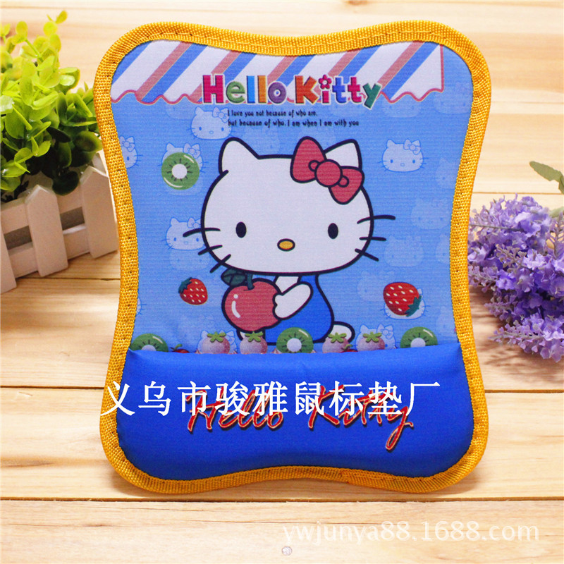 Cartoon fabric wrist mouse pads