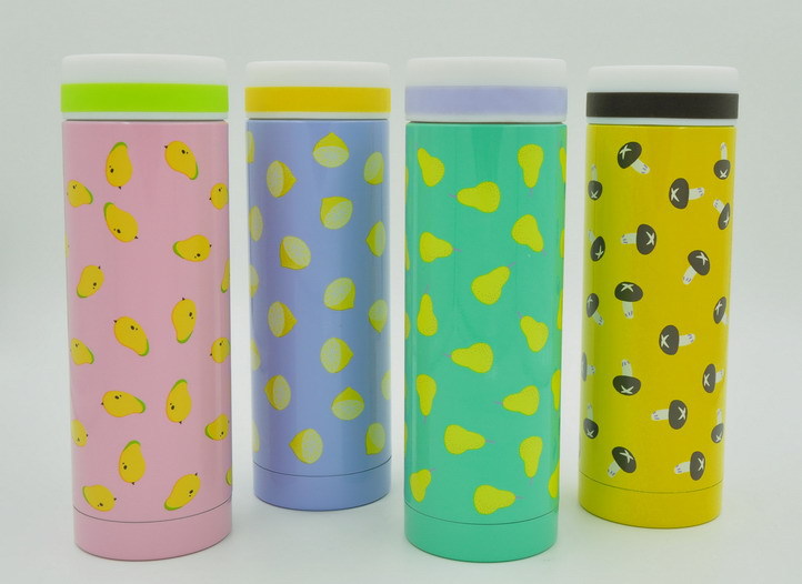 【不锈钢双层真空保温杯 韩版水杯 品牌加工 礼