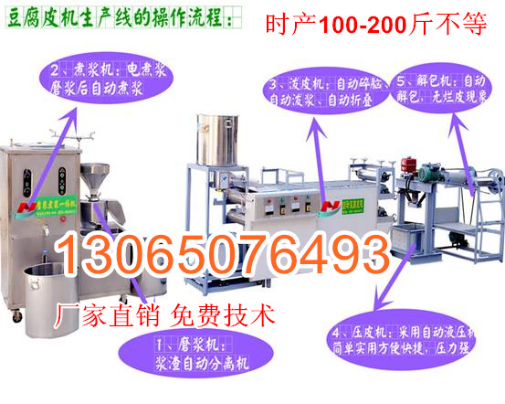 可豆腐皮機(jī)操作圖_副本