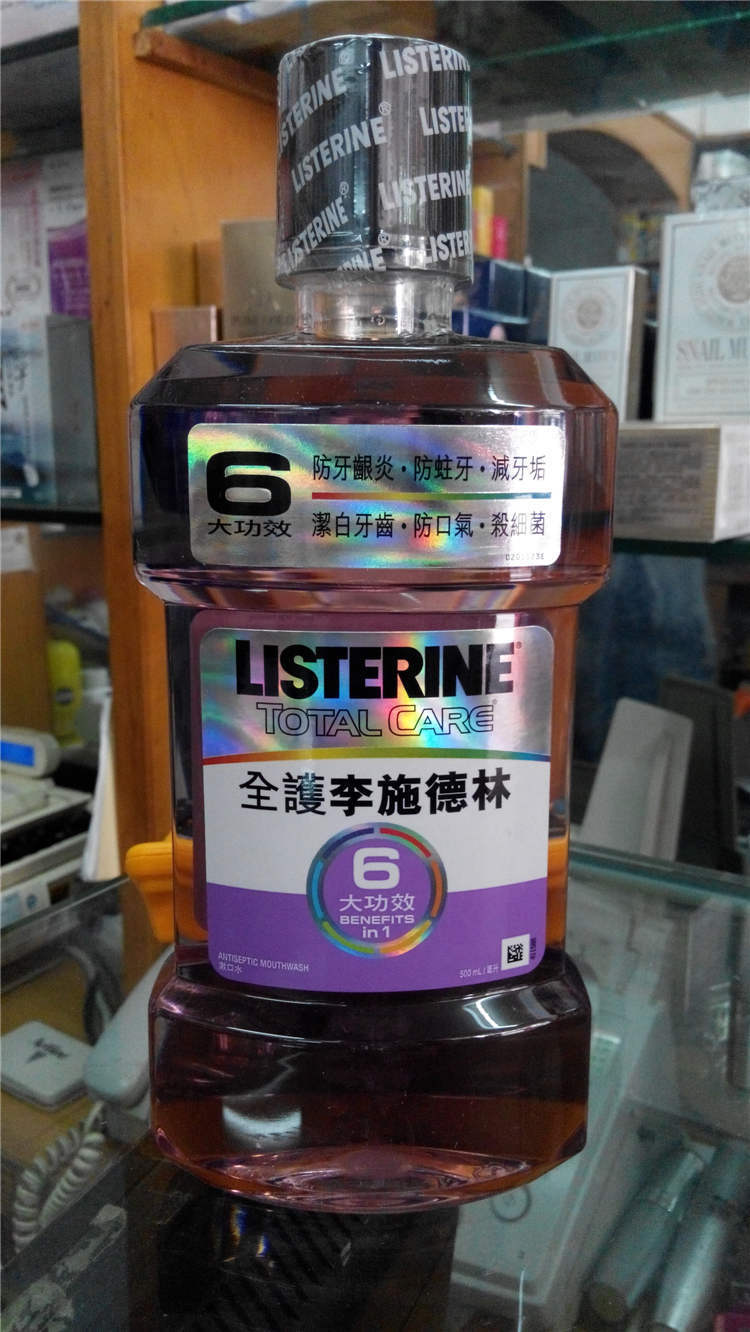 李斯德林全效漱口水500ml 图片