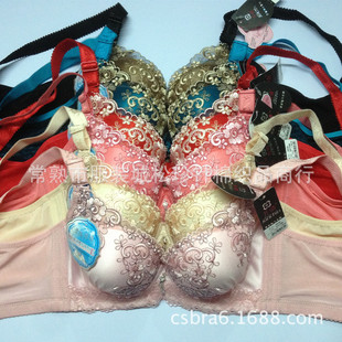 <em>文胸</em>-新款<em>芳倩</em>2535 刺绣珠柔油袋丰胸调整聚拢