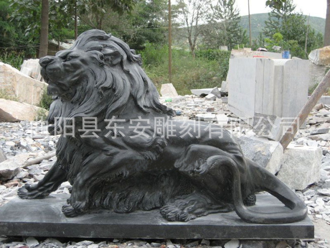 汉白玉狮子 石狮子 仿古狮子 石雕 卡通狮子 图