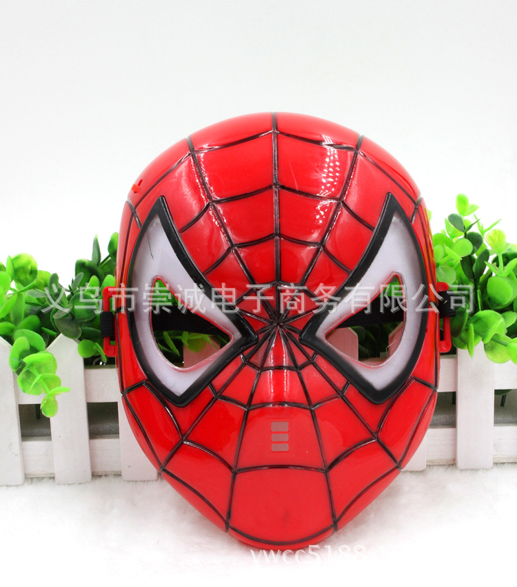 蜘蛛侠面具红色