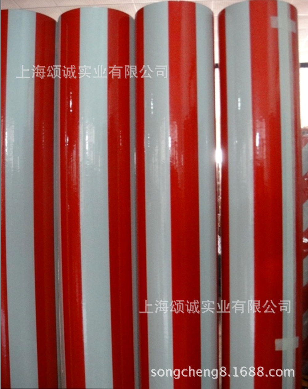 光材料-【厂家批发】横条反光膜 双色反光膜 横