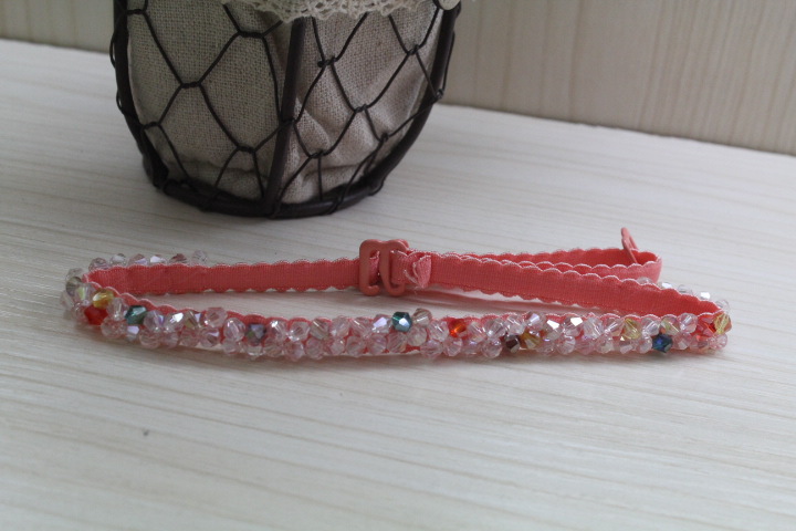 韩国内衣肩带 水钻挂脖<em>文胸隐形带</em> 密钻镶钻肩