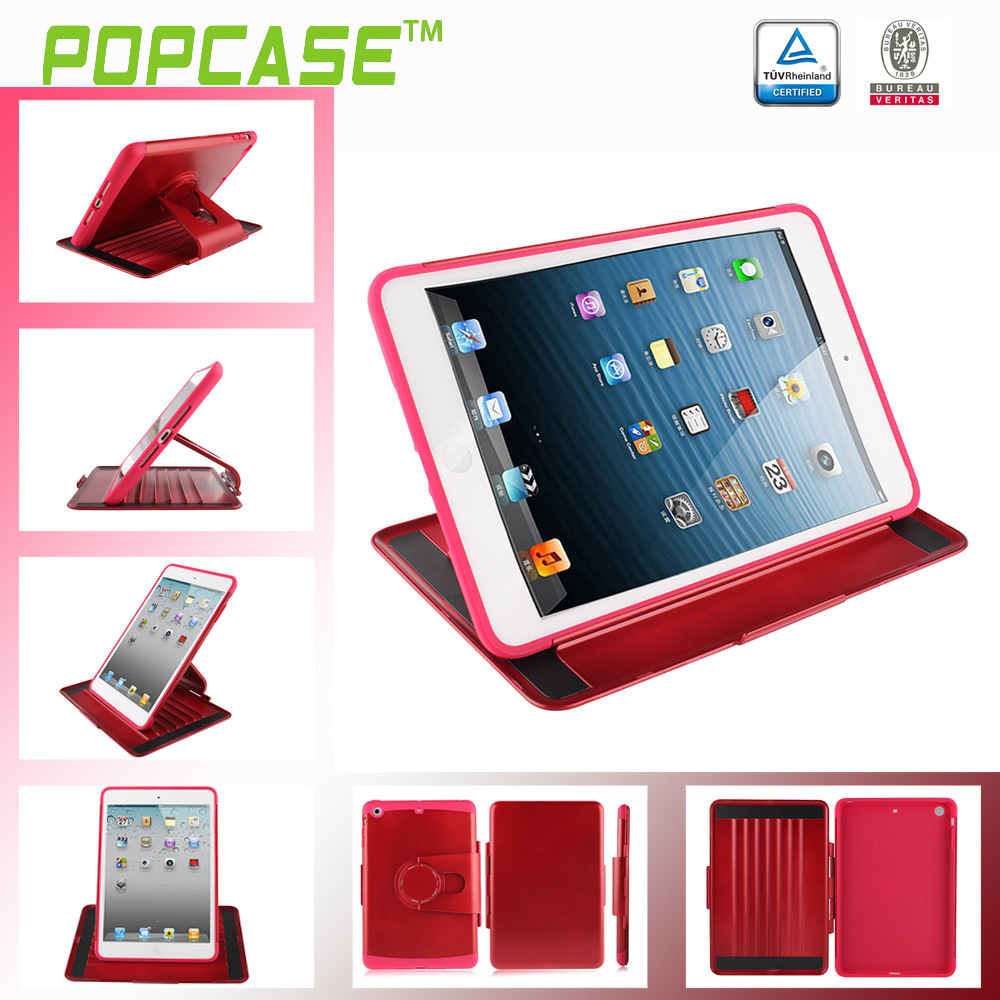 Ipad mini 2 red Flip Cover 01