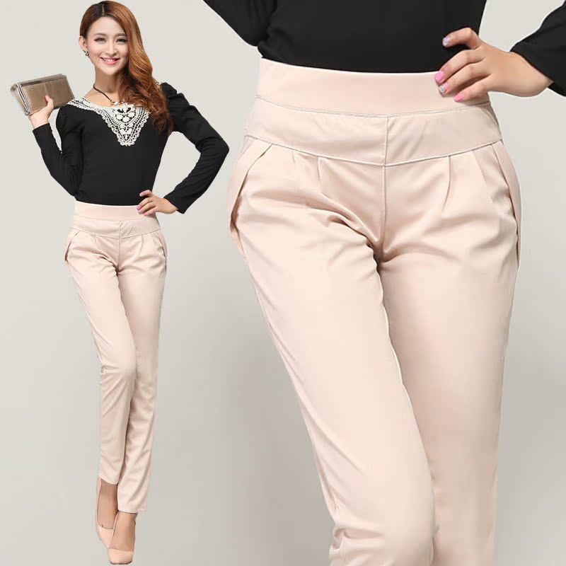 哈伦裤 女2013韩版潮新款大码 休闲长裤<em>女裤</em>哈